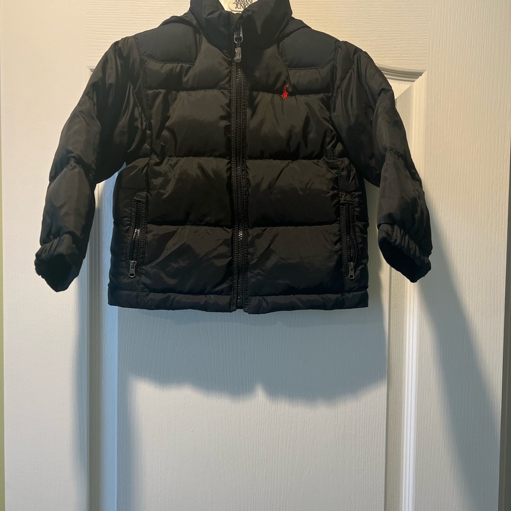 Polo by Ralph Lauren Kids Black Puffer Jacket